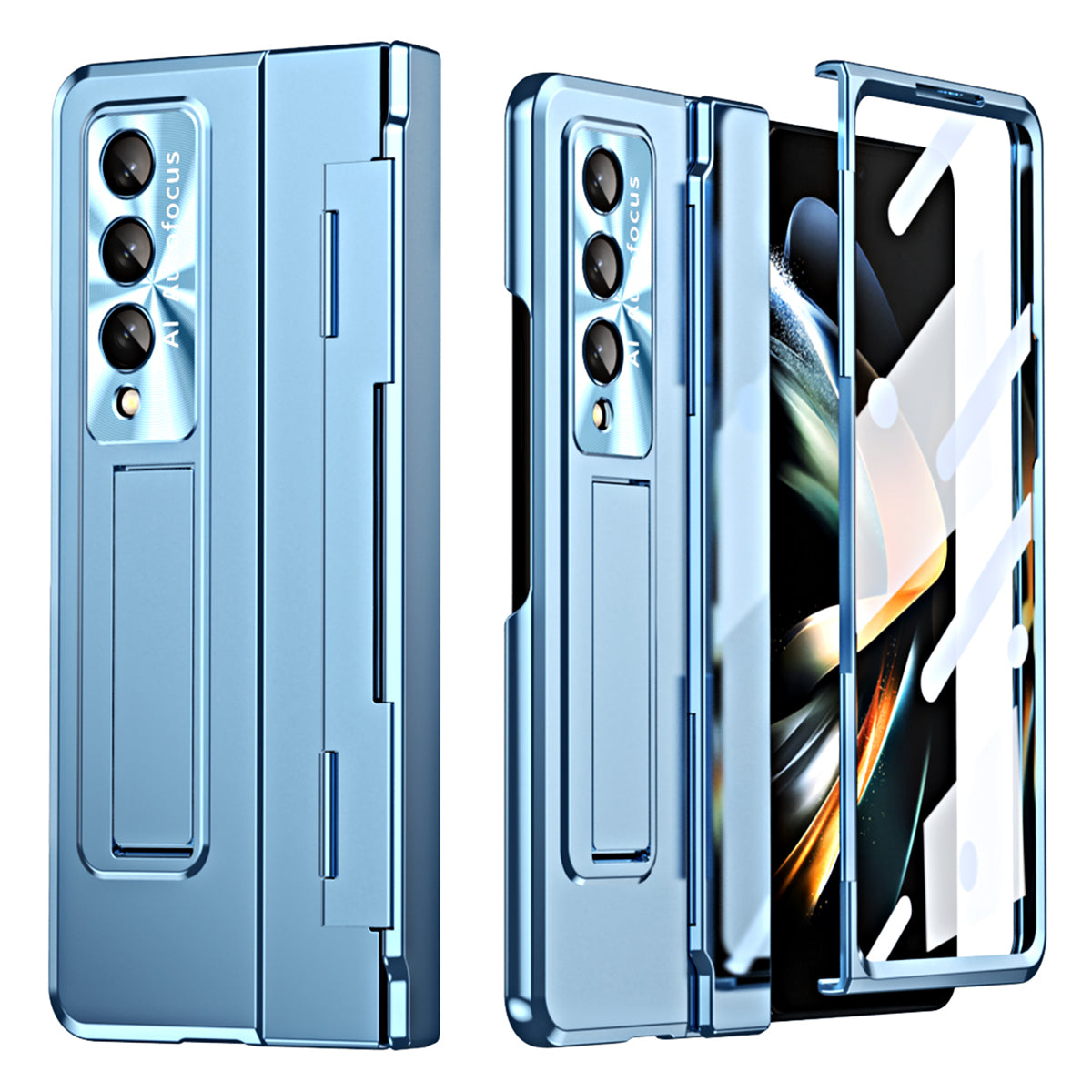 For Samsung Galaxy Z Fold4 5G Anti-drop Hard PC Back Cover Folding Phone Case with Stylus Lens Film and Tempered Glass Screen Film For Samsung Galaxy Z Fold4 5G Anti-drop Hard PC Back Cover Folding Phone Case with Stylus Lens Film and Tempered Glass Screen Film